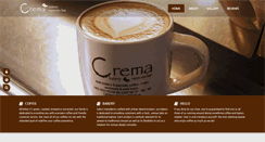 Desktop Screenshot of cremacoffeebakery.com